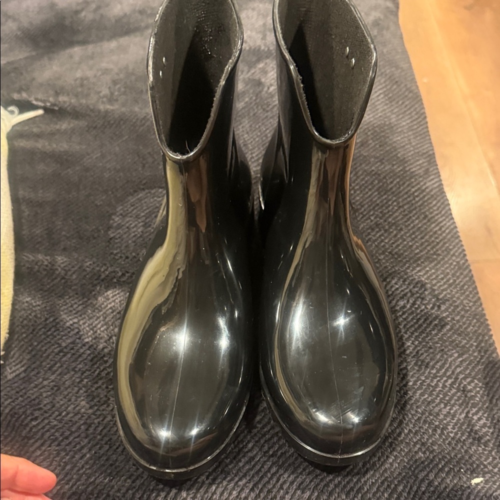Missoni Glossy Black Women's Rain Boots size 9 9/5 - Picture 2 of 10